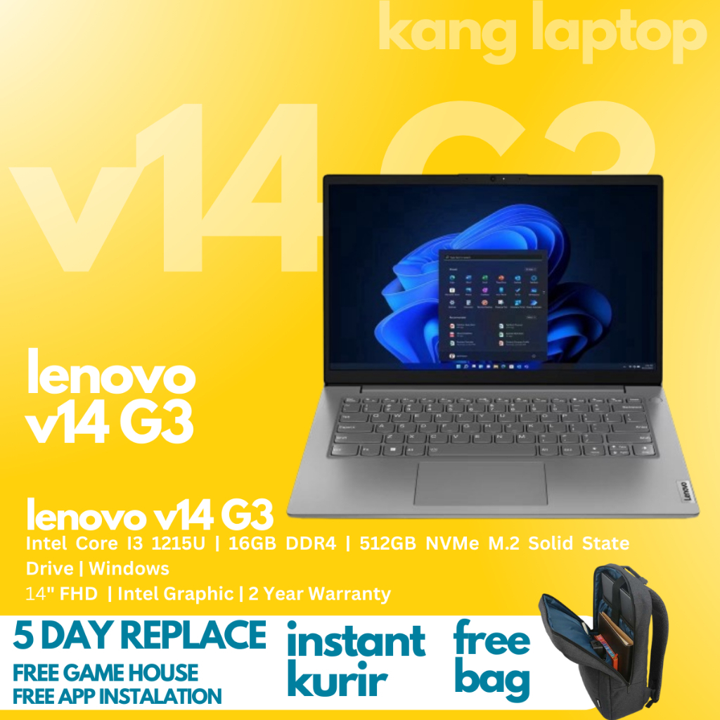 Lenovo V14 G3 I3 1215u 16GB 512GB Windows 11 14.0Fhd