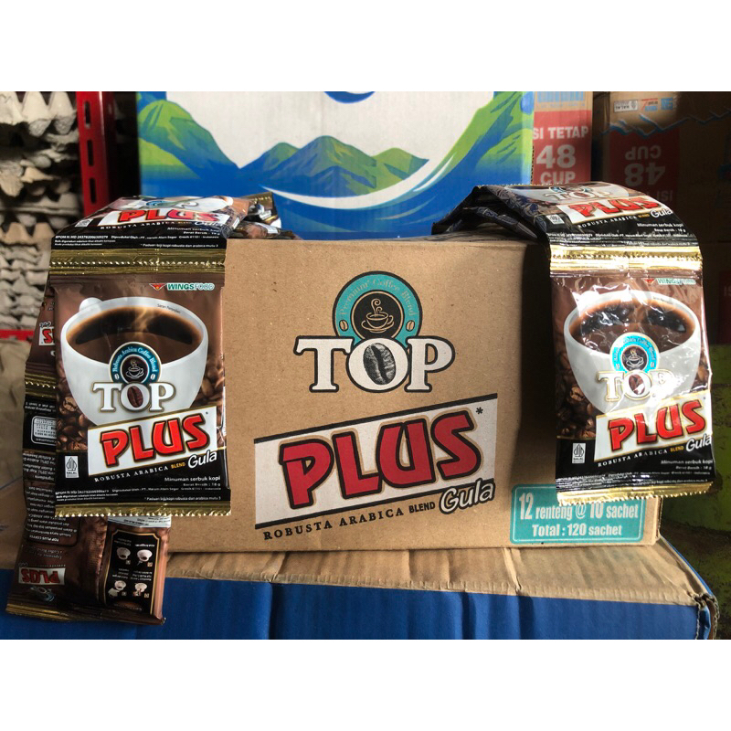 

TOP PLUS KOPI GULA 1 DUS (12renteng) Murah