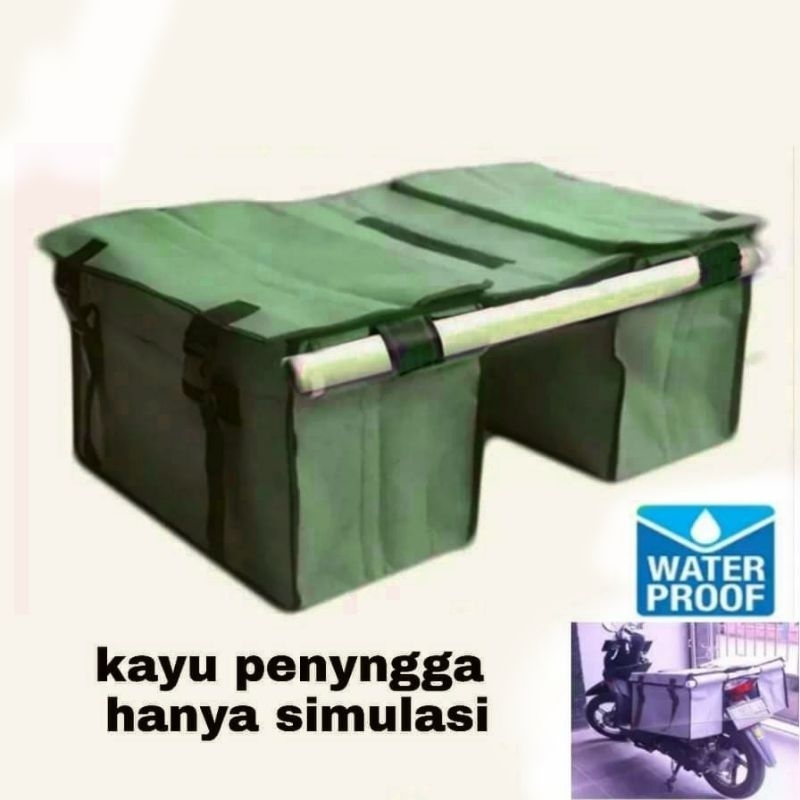tas Bok motor Belakang-tas Keranjang motor-tas Kurir motor-tas Pos anti Air