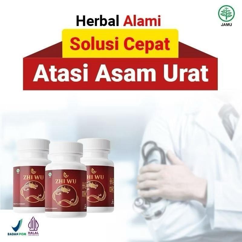 New Zhi Wu Obat Herbal Cina Atasi Asam Urat & Rematik