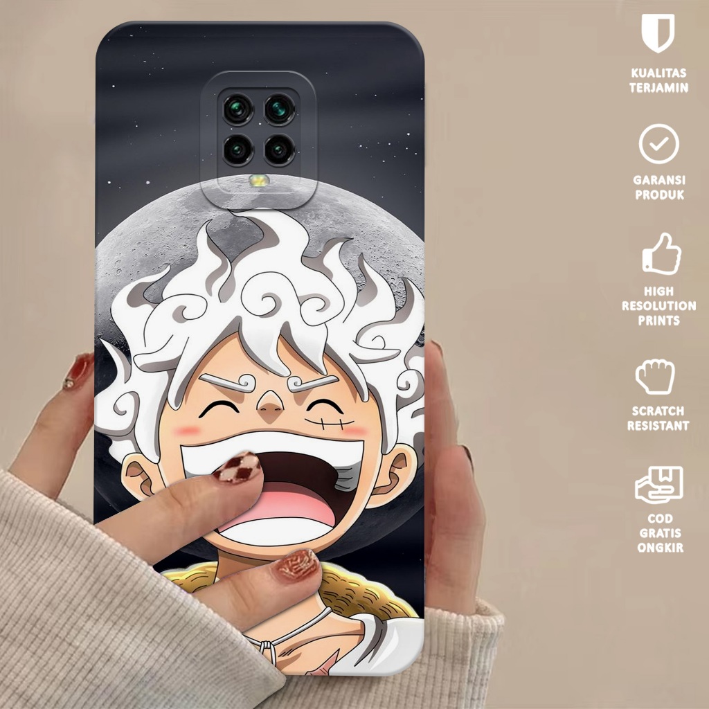 Case Xiaomi Redmi Note 9 PRO - Softcase Xiaomi Redmi Note 9 Pro Motif Luffy - Casing Hp Xiaomi Redmi