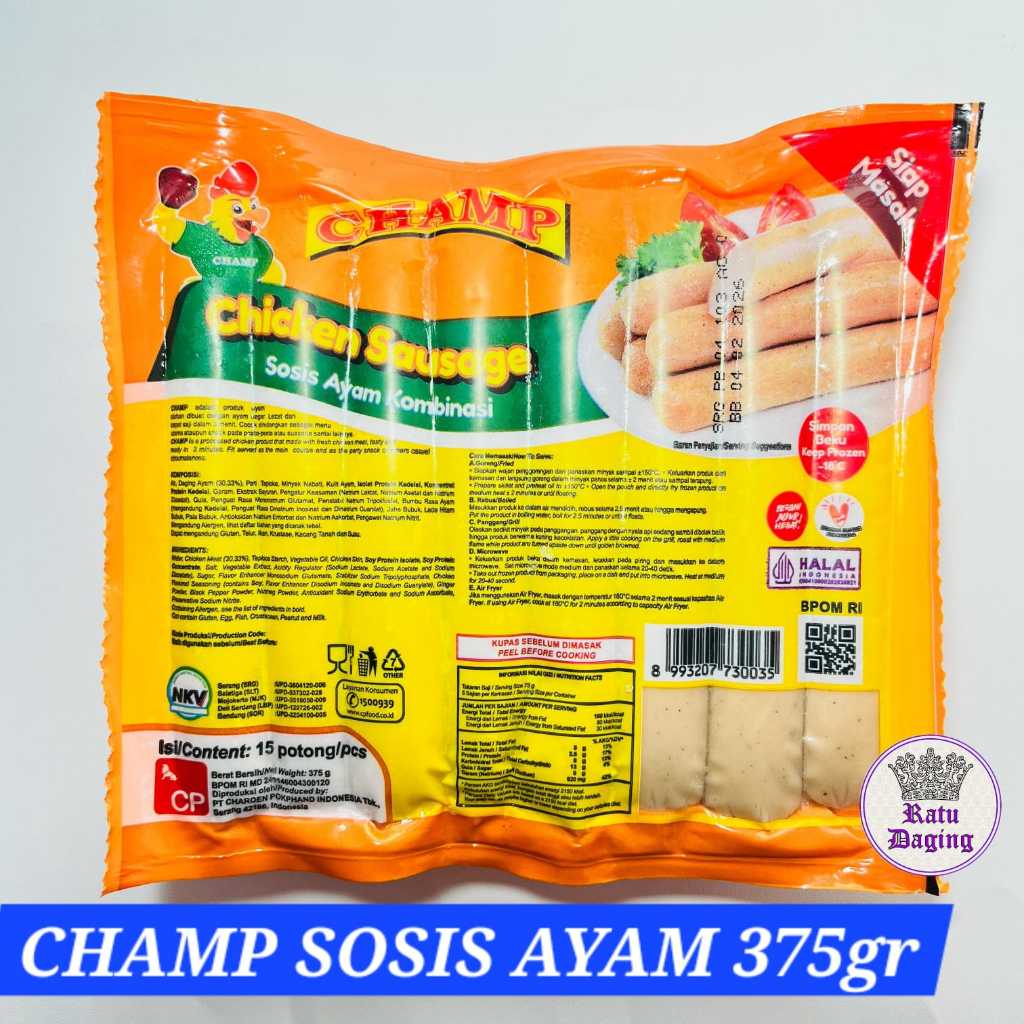 

Champ Sosis Ayam 375g