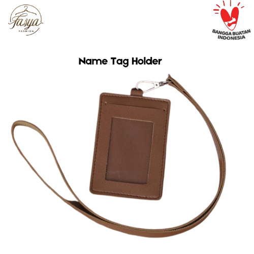 

ID Card / Name Tag Holder Tempat Kartu Dompet Kartu Dompet Kartu Selempang Card Holder - Kuzatura