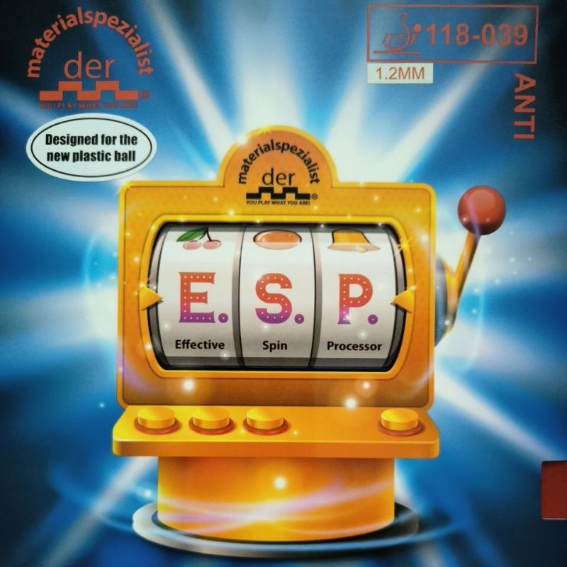 Der Materialspezialist ESP ( Anti Spin )
