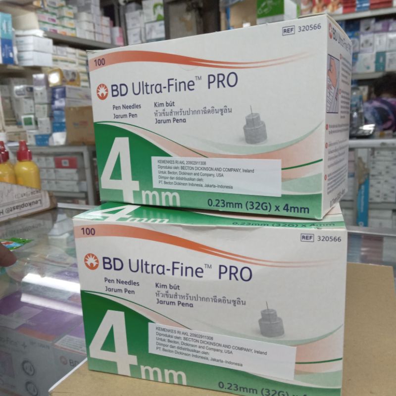 JARUM INSULIN BD ULTRA-FINE / JARUM BD HIJAU