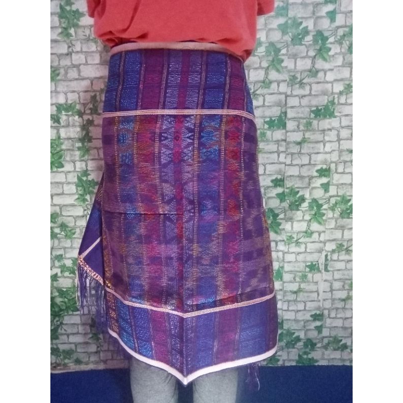 UIS NIPES SEMI SUTRA WARNA DASAR UNGU KOMBINASI