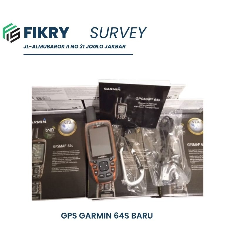 Gps Garmin 64s baru I gps handheld maps 64s