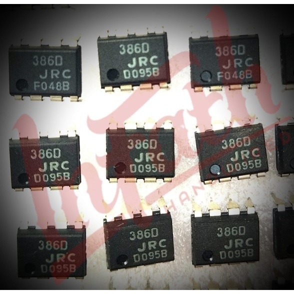 InFath - LM386 JRC386 LM386N-1 NOS LM JRC 386 JRC386D Japan LM386N sparepart UPS