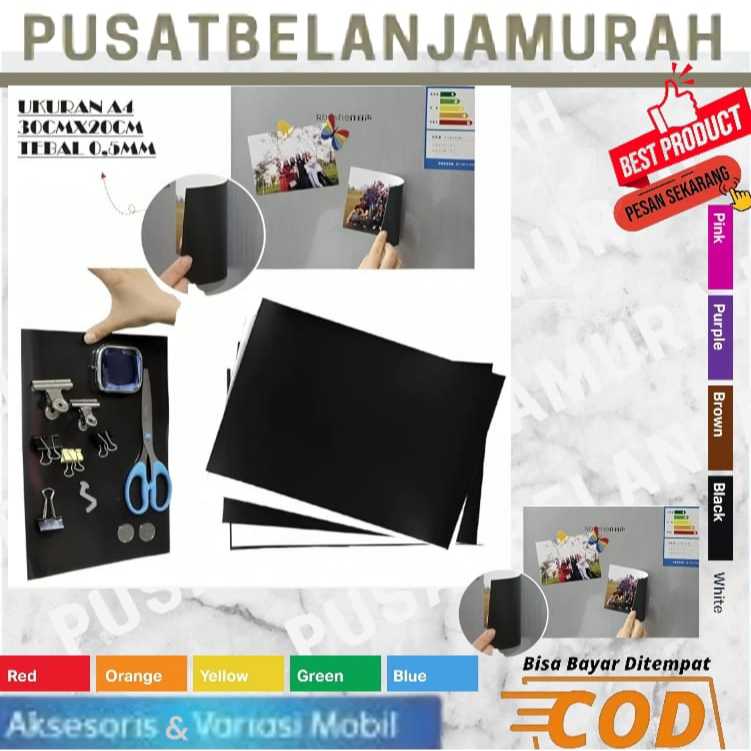 

Magnit magnet Lembaran ukuran HVS (30x20CM Tebal 0,5CM ) magnetic 0.5mm strip Kualitas tinggi A4 Magnet Lembaran A4