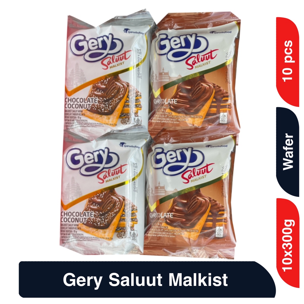 

Gery Salut Malkist Chocolate 10x300g