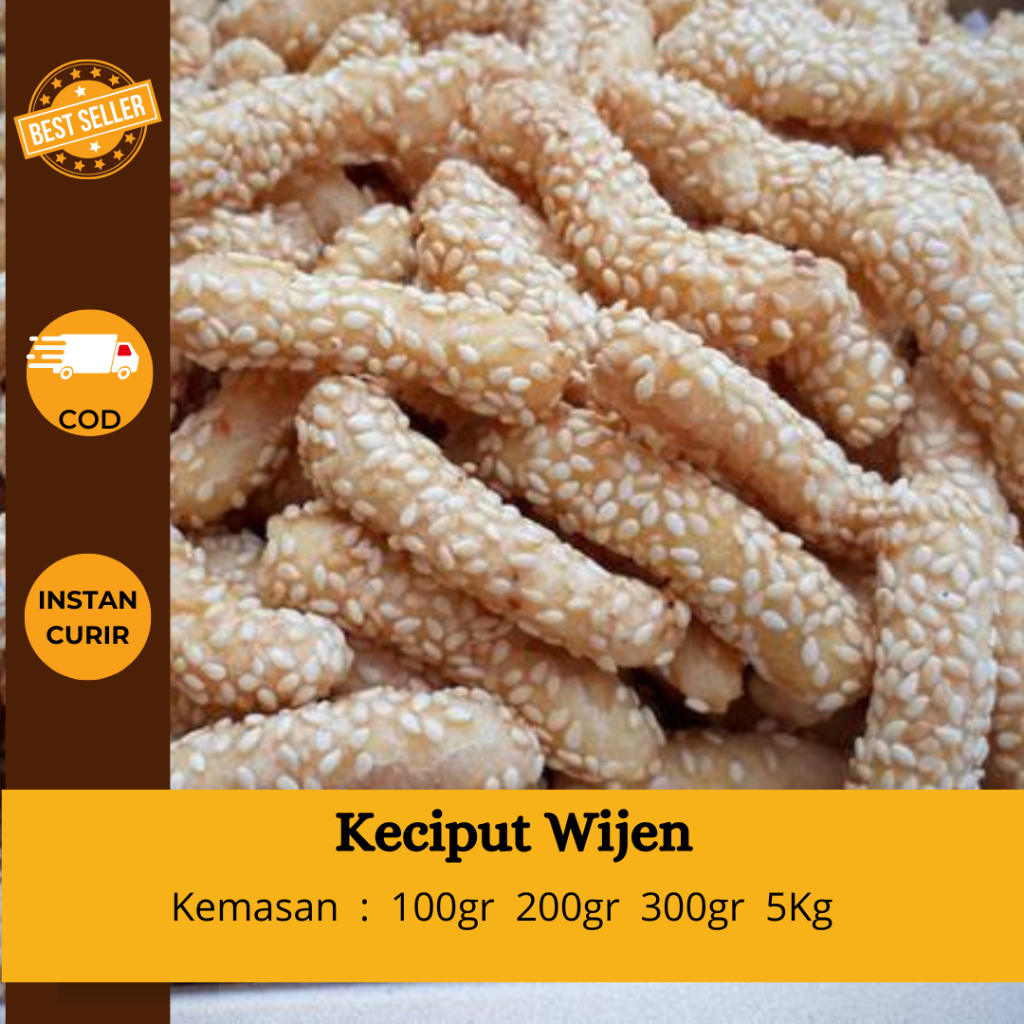 

Keciput Wijen Kemasan: 100gr 200gr 300gr 5kg