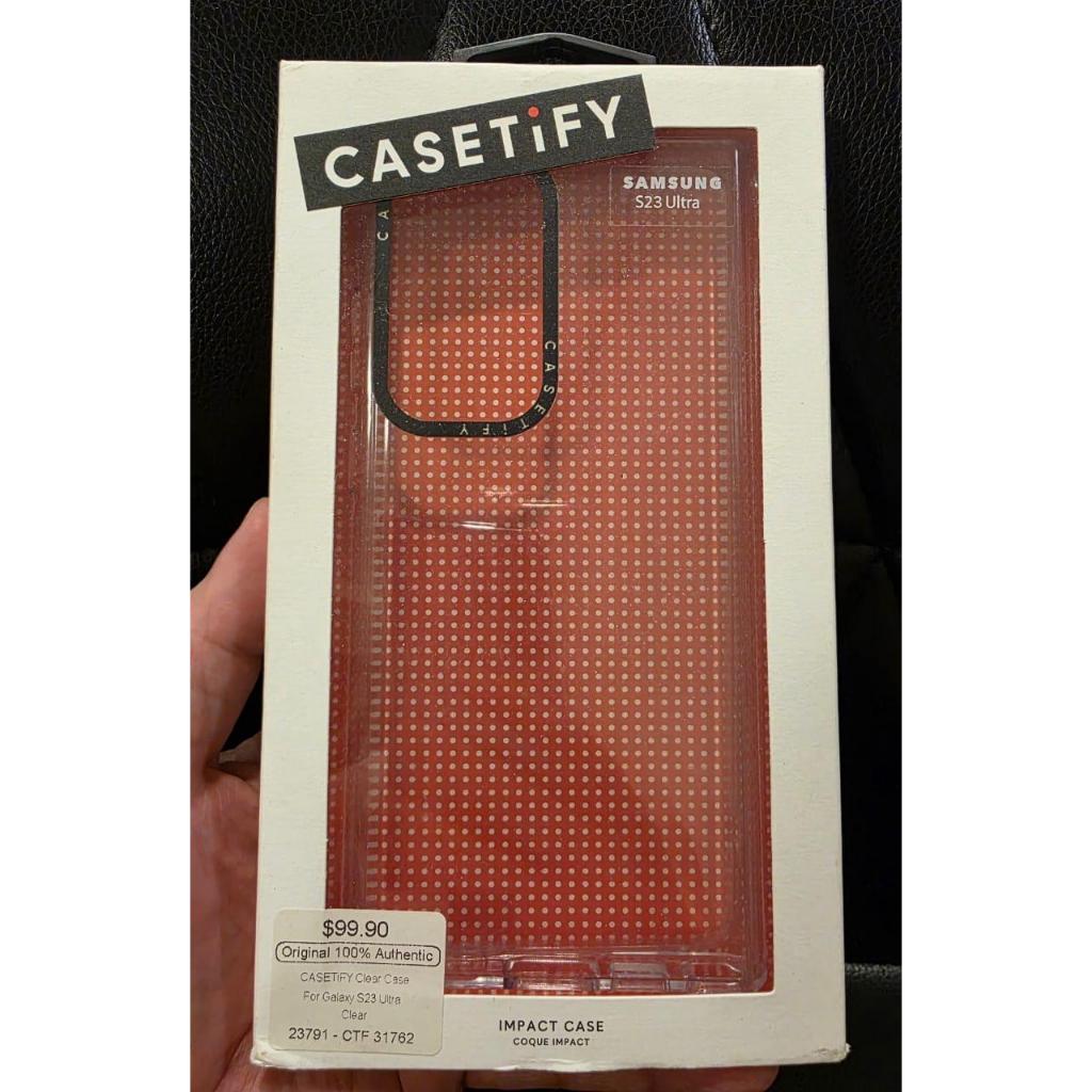 Casing Casetify Samsung s23 original preloved
