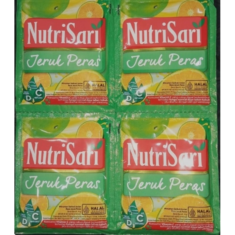 

NUTRISARI JERUK PERAS 11GR(10PCS)