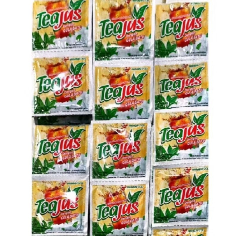 

Tea jus sachet 6gr (renceng isi 10 sachet)