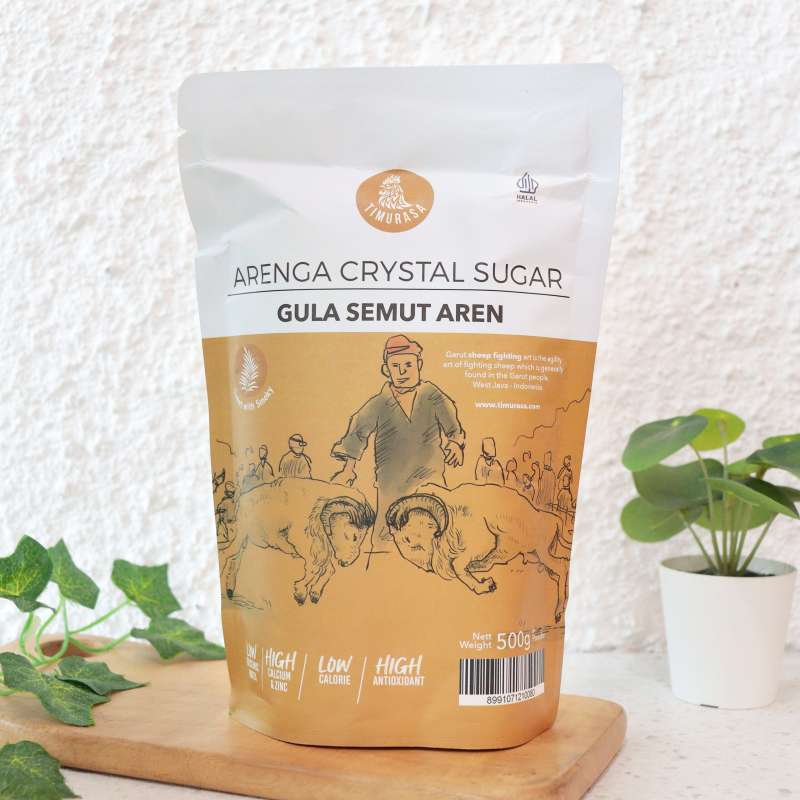 

Arange Crystal Sugar - Gula Semut Aren 500 gr - Gula Merah Premium