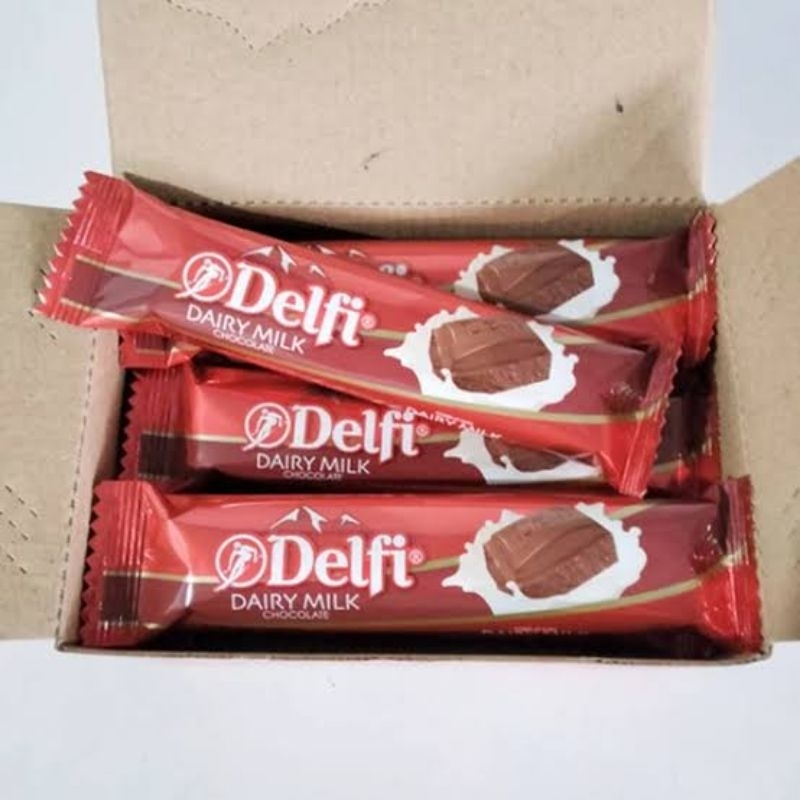 

Coklat Delfi Diary delfi chocolate Dairy Milk/ cashew / almond 25gr