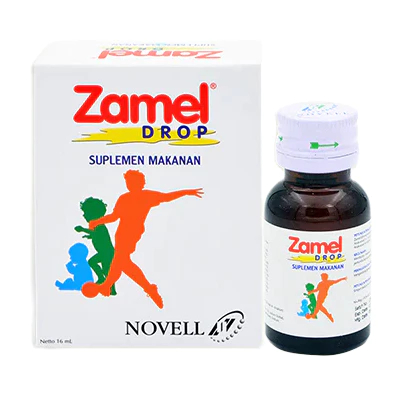 ZAMEL DROP 16 ML SUPLEMEN MAKANAN VITAMIN BAYI DAN ANAK