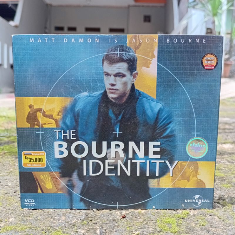 VCD The Bourne Identity (2002) Original Universal Pictures VideoCD