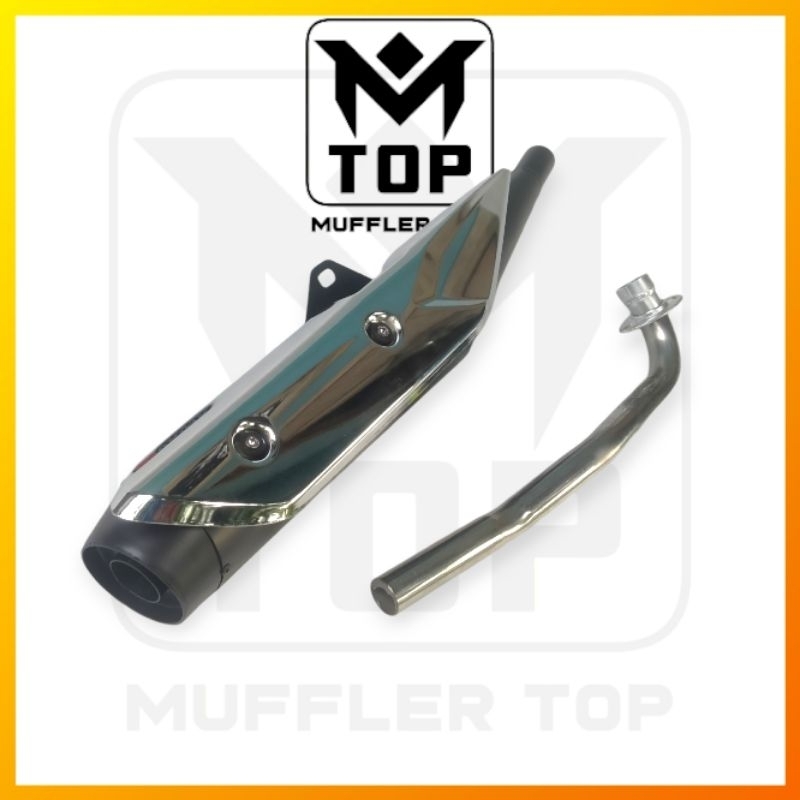 Knalpot Tsukigi Standar Racing Astrea Grand Supra X 125 Fi Revo Fit Blade 110 Dll