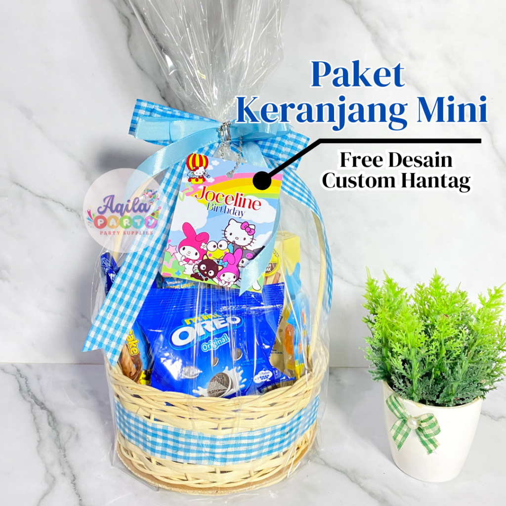 

Paket Parcel Ulang tahun Keranjang Mini Termurah