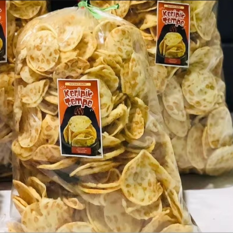 

keripik kripik krupuk kerupuk tempe sagu goreng 1kg gurih asin pedas balado