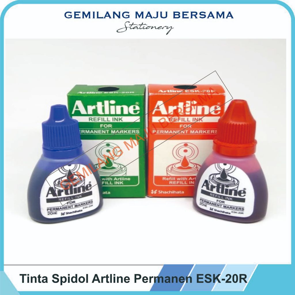 

Tinta Spidol Permanen Artline ESK 20R