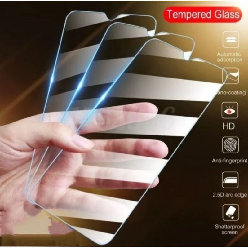 AS -Clear Tempered Glass OPPO A77 A77S A77 2020 A78 A78S A79 A83 Anti Gores Kaca Bening Cover Guard 