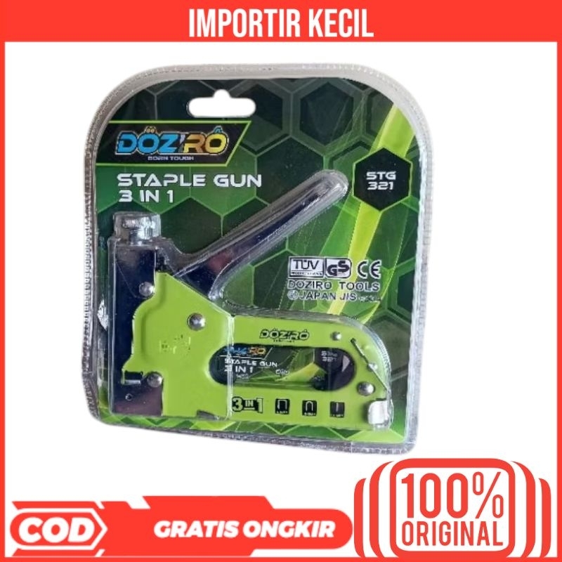 

DOZIRO STAPLES TEMBAK 3 IN 1 TACKER STAPLES STAPLES PEREKAT POWERFULL STAPLES TEMBAK