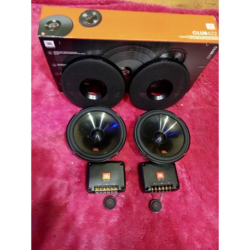 Speaker Split 2 Way JBL Club 622 Midbass 602C 6 inch