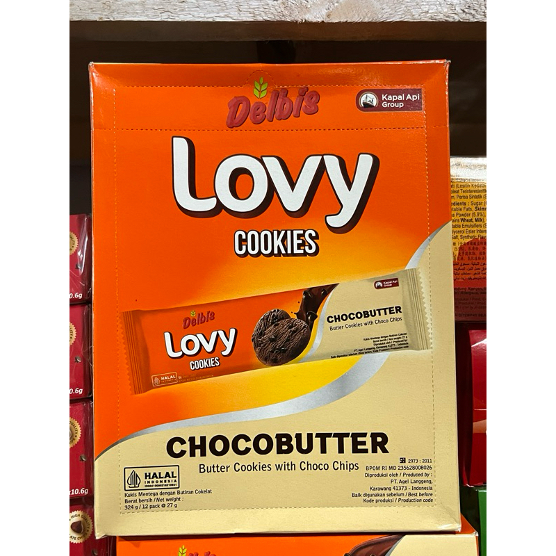 

Delbis Lovy Cookies 12 pcs