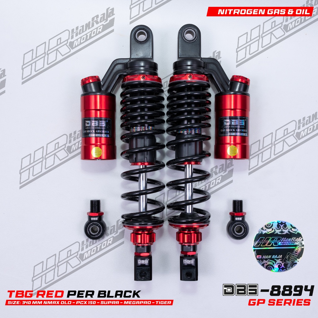 Shockbreket DBS 8894 GP Series 340mm HONDA PCX 160, PCX 150, ADV 150, N-MAX 155 OLD, TIGER, W175, SU