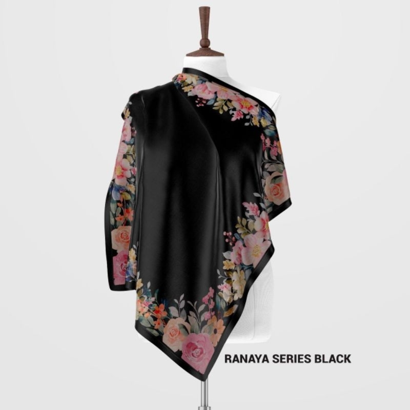 Ros_rey Hijab Printing segiempat Motif Syar'i Cantikkk  Ranaya Series