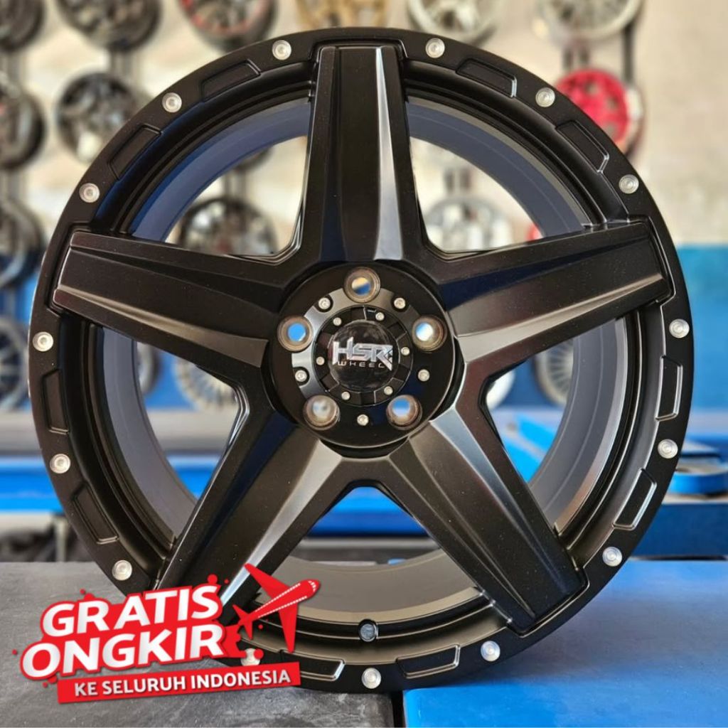 Velg Ring 18 HSR Landmark Lubang Baut 5 Cocok Untuk Innova Xtrail Crv Almaz Dlln