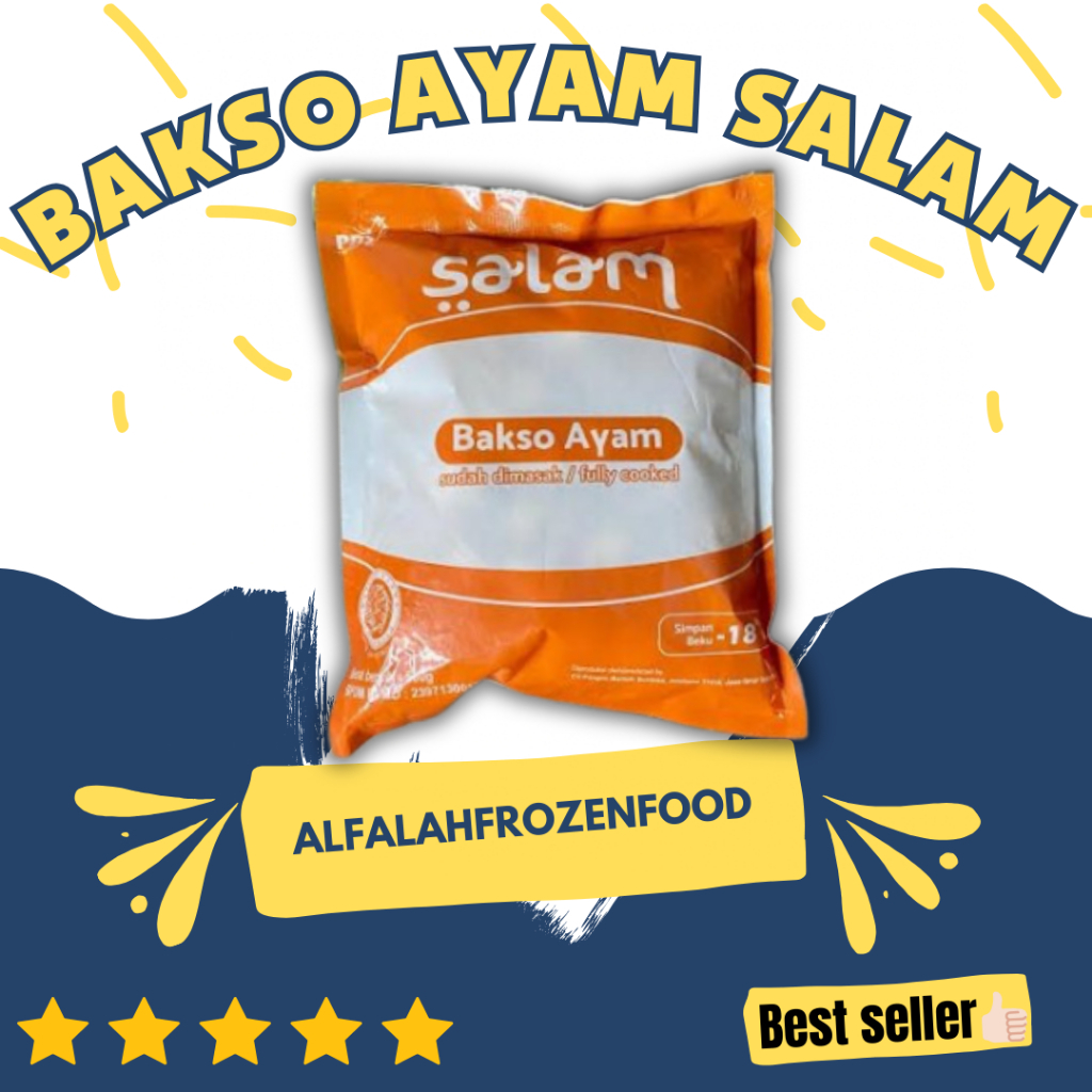 

BAKSO AYAM SALAM 500 GR