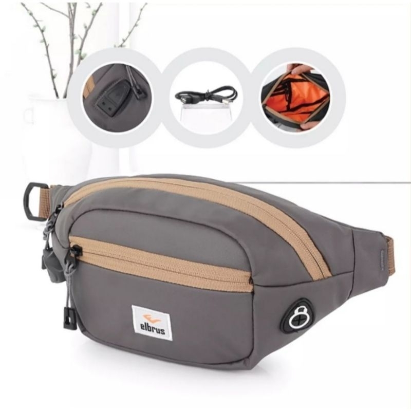 tas Pinggang Pria-tas Weisbag Elbrus-tas Selempang Pria Elbrus