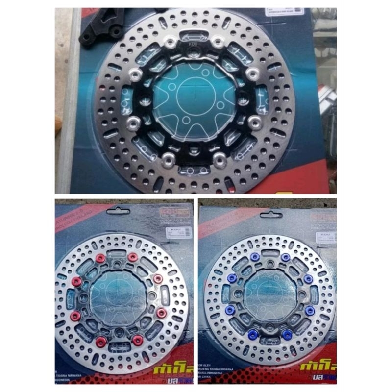 PIRINGAN LEBAR DEPAN 260MM PCX 150 KOU BAUT 4 CAKRAM DEPAN PCX 150 260MM