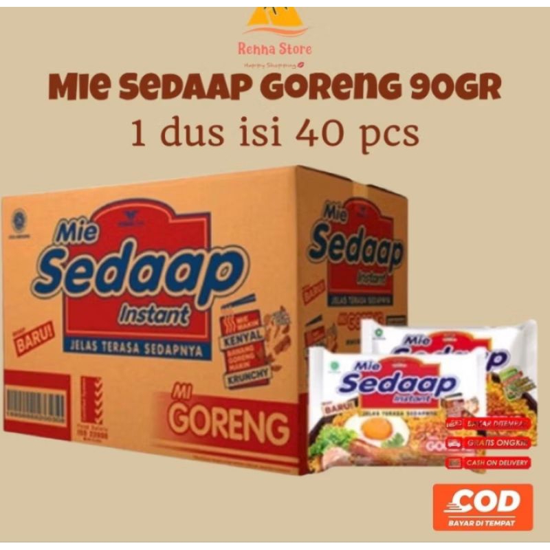 

rekomendasi mie sedaap goreng,dan rebus 1 karton