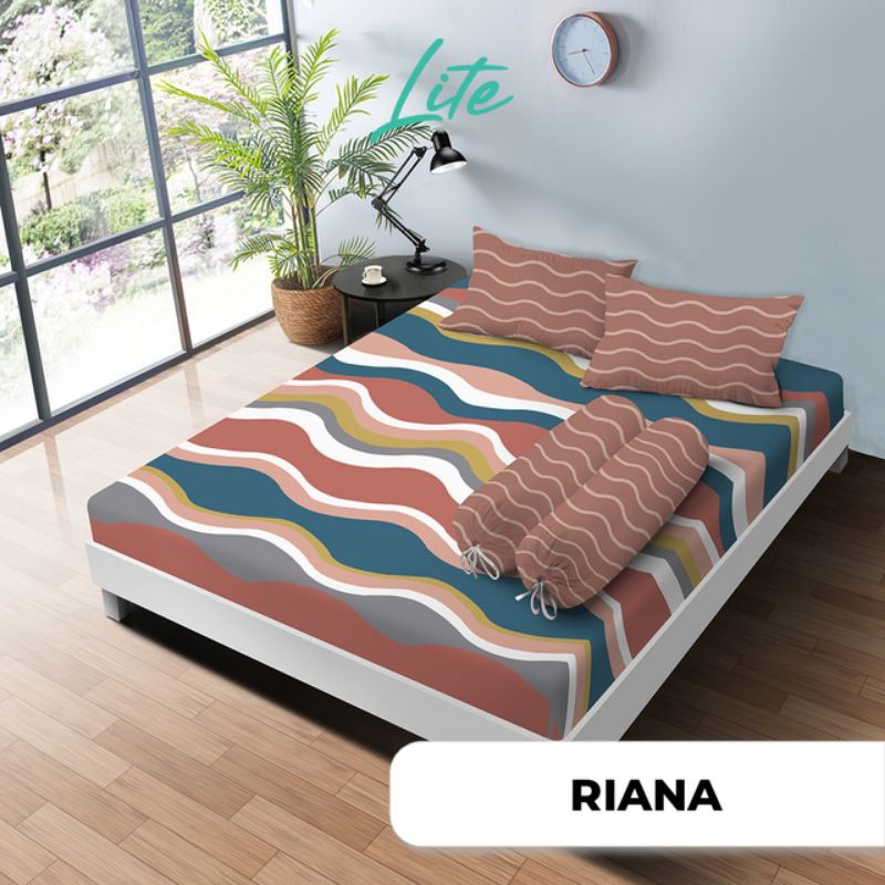 SPREI KINTAKUN COKLAT DAN PUTIH