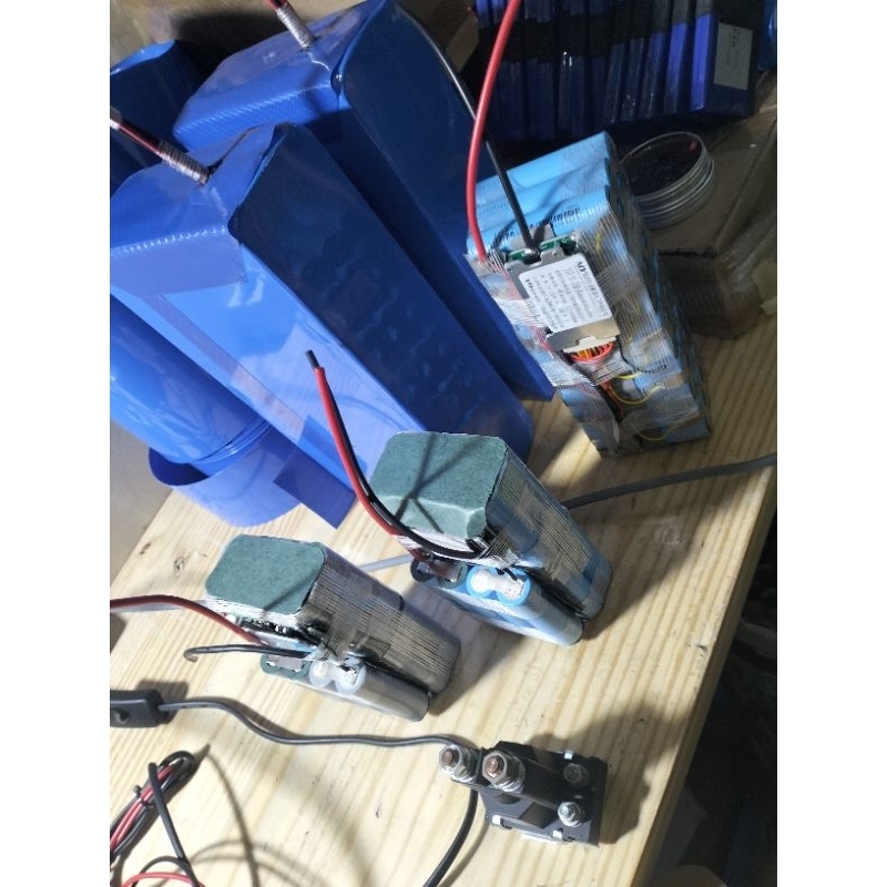 baterai sepeda listrik 36volt 10ah higdarain new custome dimensi