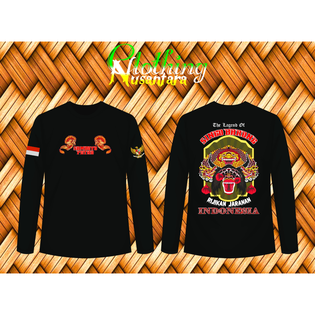 KAOS SINGO BARONG SAMBOYO PUTRO #KaosSablonPremium