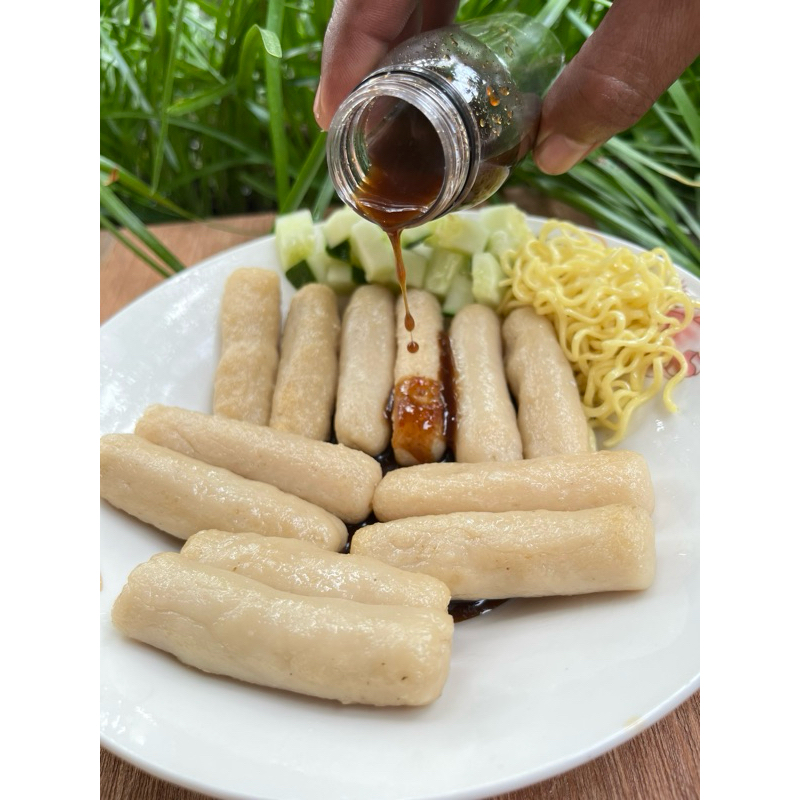 

12 Pempek Lenjer Asli Ikan Tenggiri