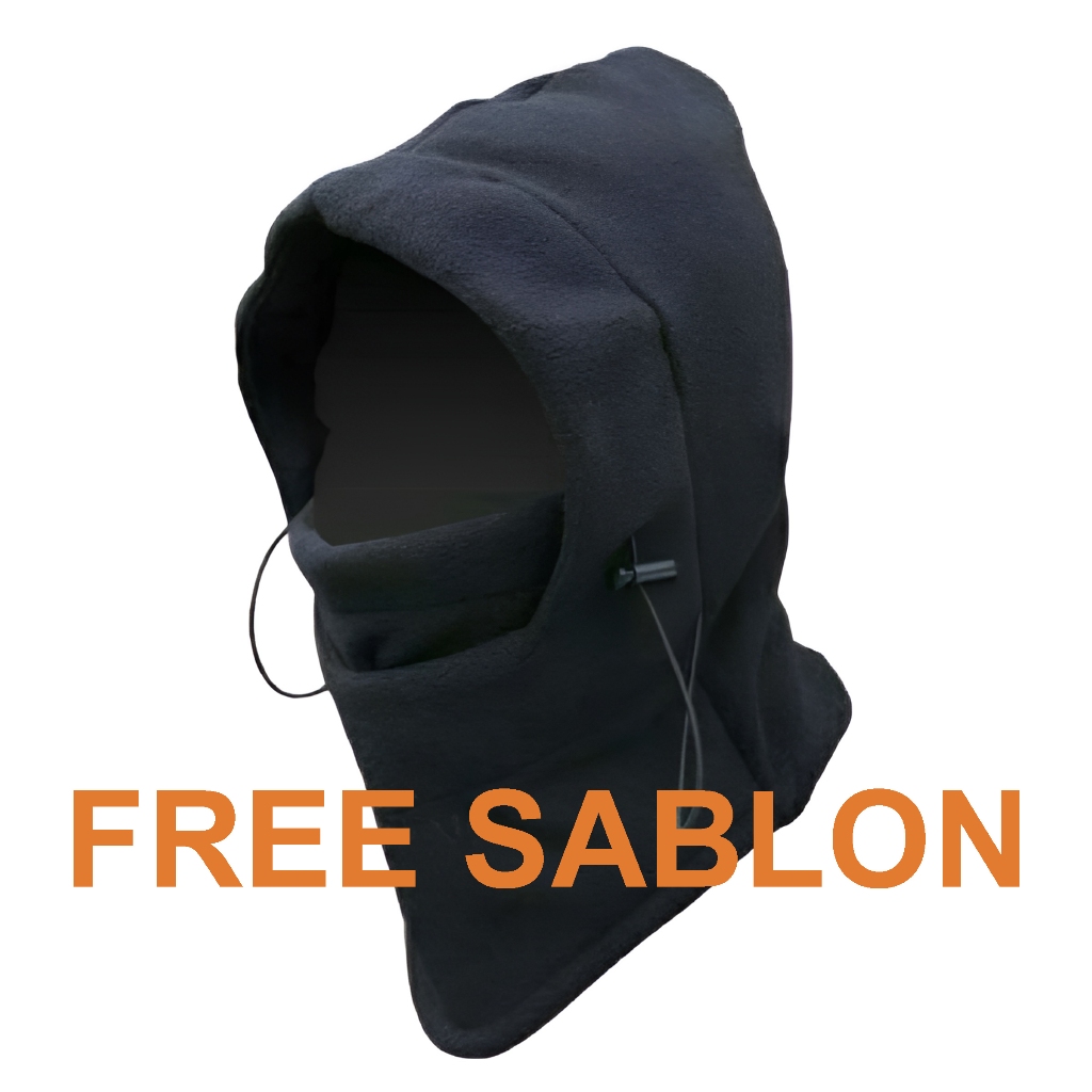 KAOSBRO - Kupluk Masker Balaclava - Dalaman Helm - Aksesoris Helm - Topi Kupluk - FREE SABLON