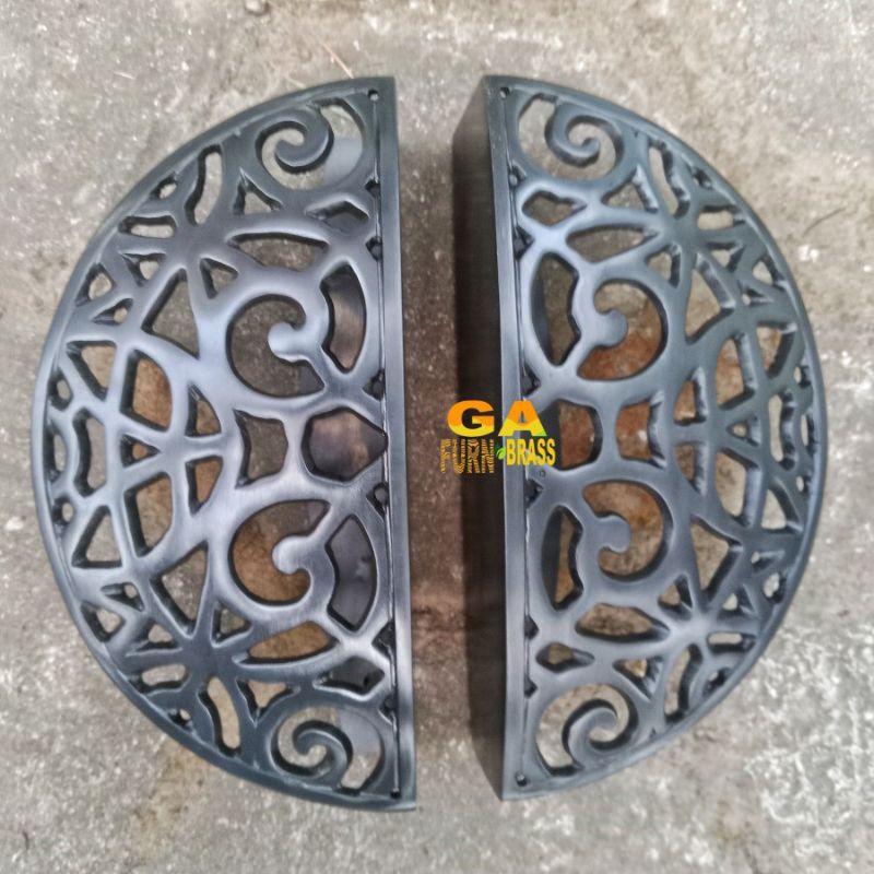 Handle Pintu Rumah Kuningan Batik Spiral/Gagang Pintu Kuningan/Handle Pintu Rumah Antik