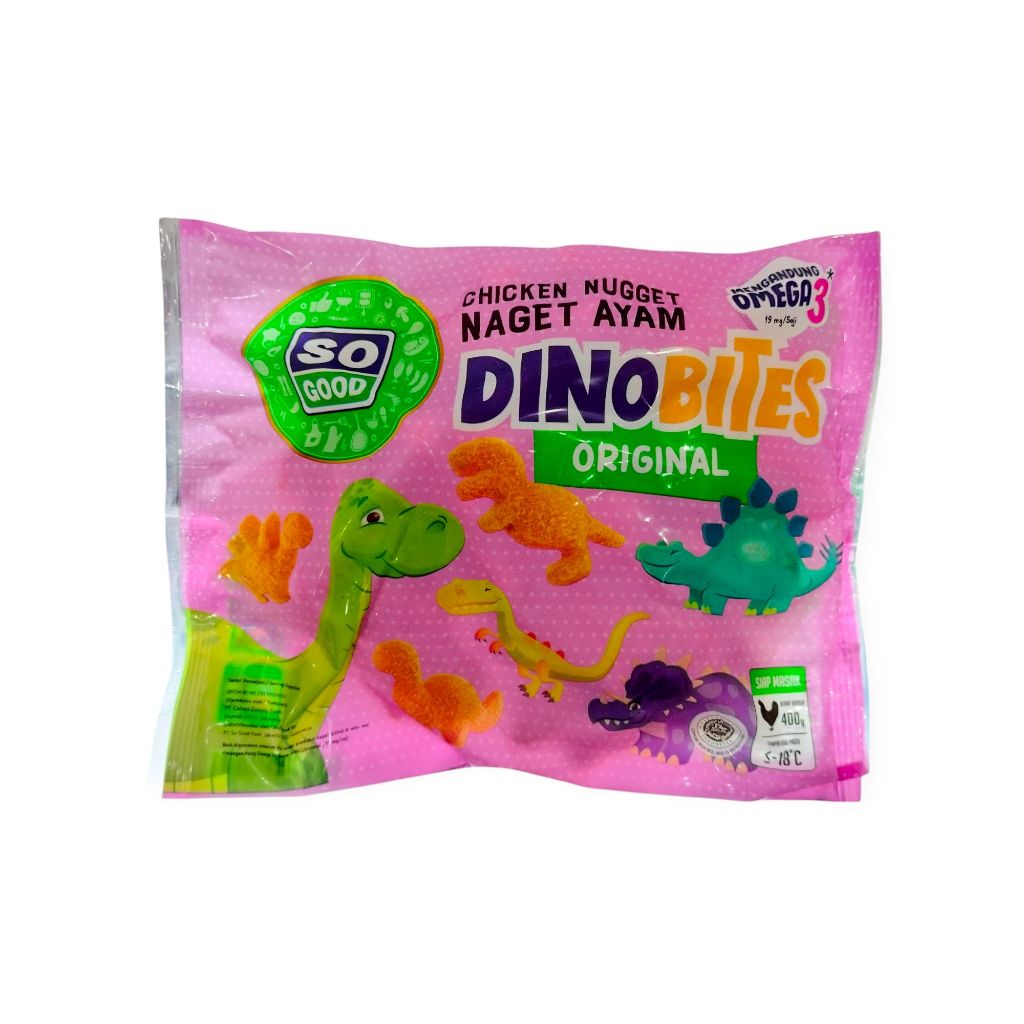 

SG - Dinobites Original 400gr - So Good Frozen Food