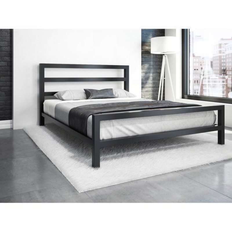 Ranjang tempat tidur besi / ranjang tempat tidur rakitan / ranjang tempat tidur bongkar pasang / Ran