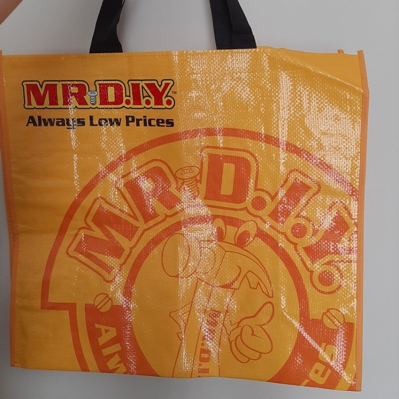 tote bag Mr.DIY tas shopping bag mr.diy