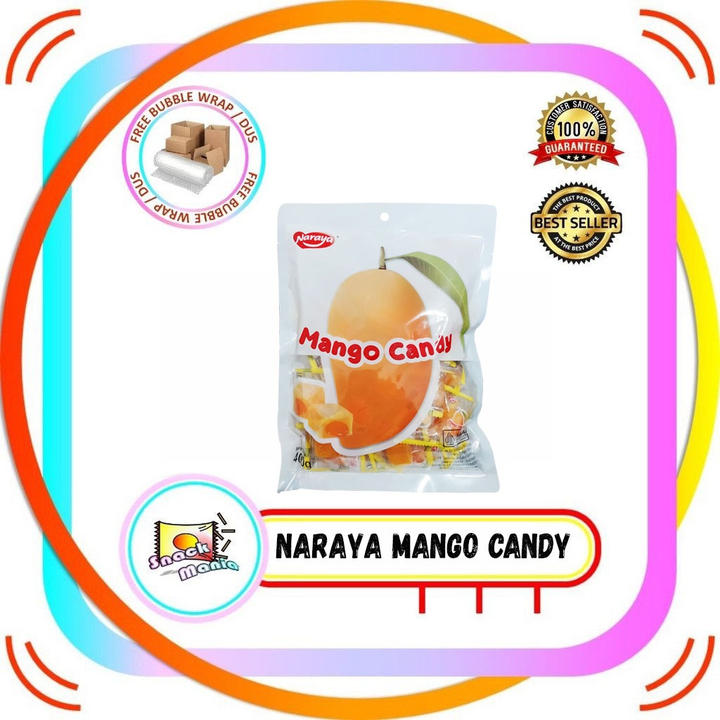 

Naraya Permen Mango Candy Jelly ~ 400 gr Jeli Mangga
