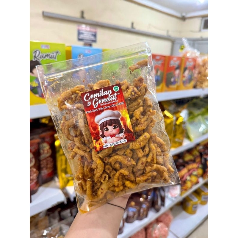

keripik usus - usis crispy - kripsus