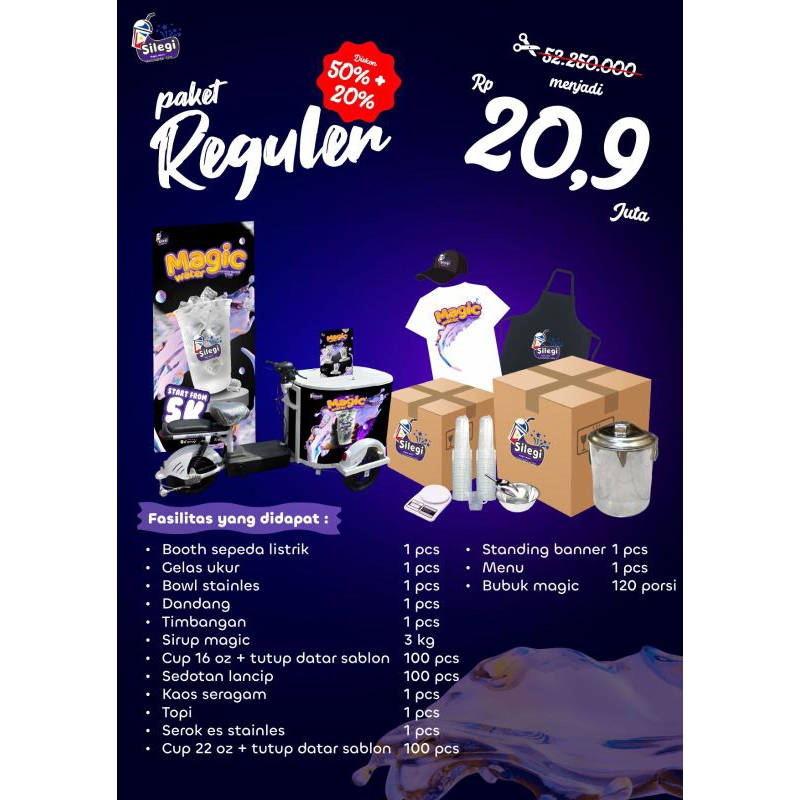 

Paket Usaha Magic Water