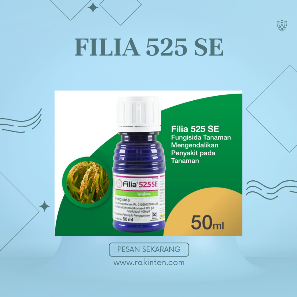 Filia 525 SE - Fungsida Tanaman - Padi - Sayuran - Syngenta - 50 ML